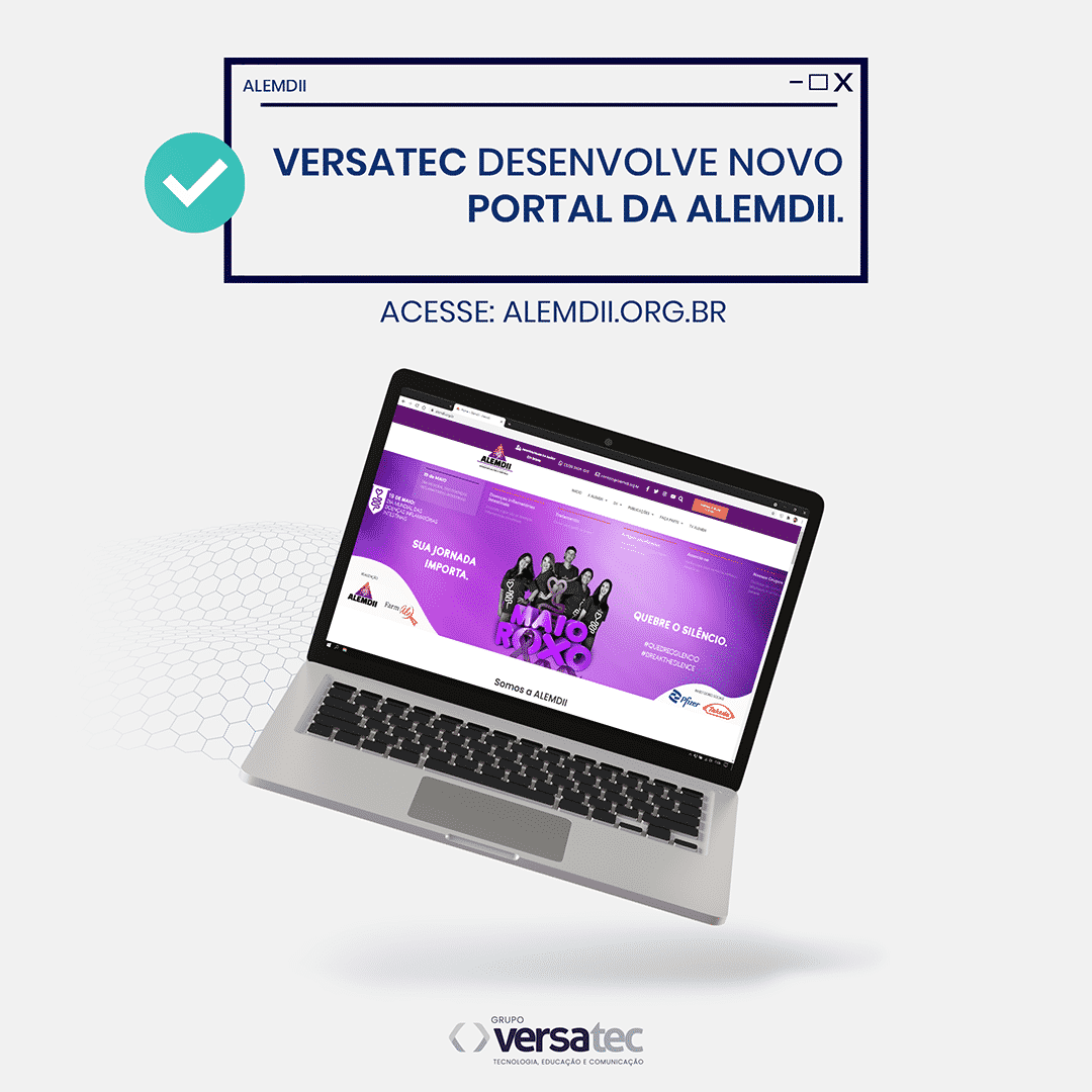 VersaTEC desenvolve novo portal da Alemdii